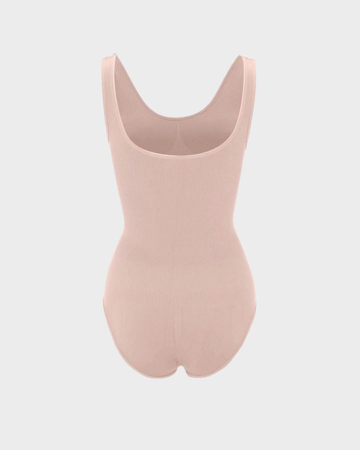 CHAR® Glättendes nahtloses Tank Top Bodysuit Bauchfrei Shapewear